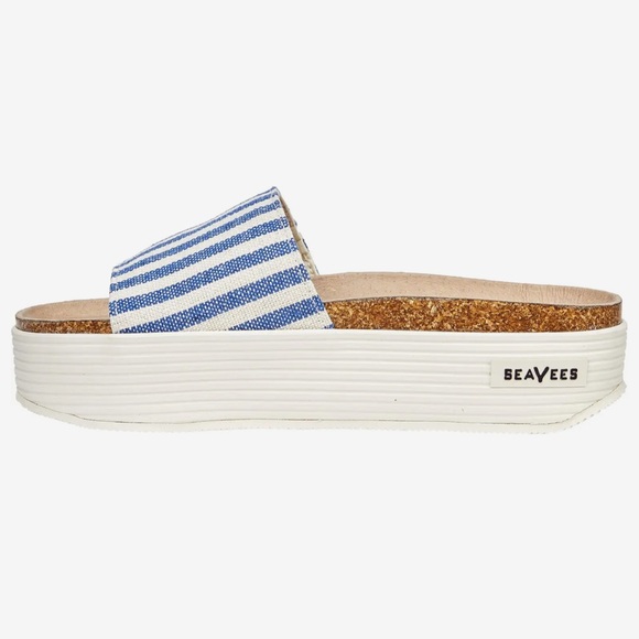 🆕 SeaVees Catalina Platform sandals / Size: 7 / NWOT - Picture 5 of 11